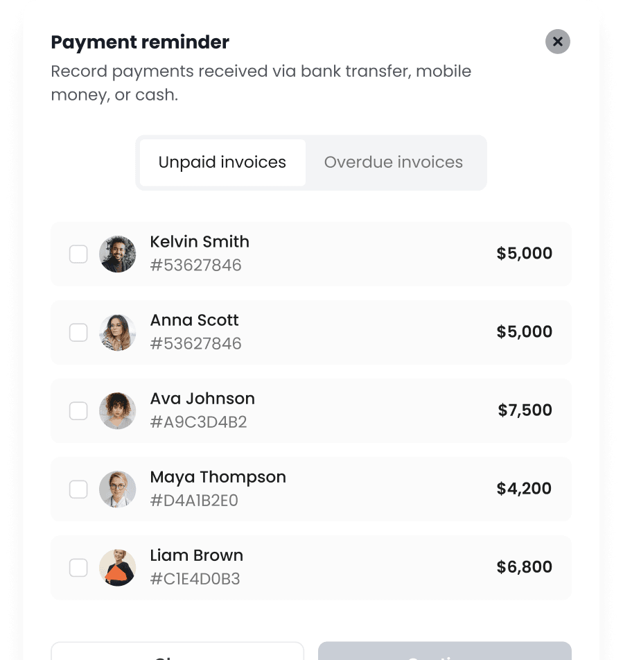 Stay on top of your payments